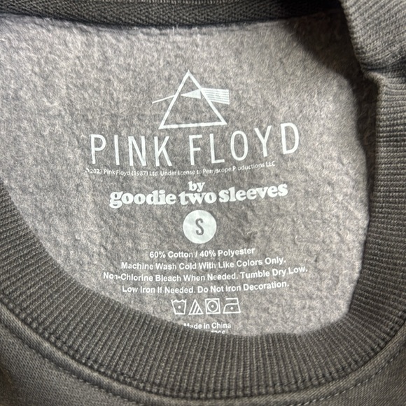 Pink Floyd Graphic Sweatshirt sz small - Picture 3 of 3
